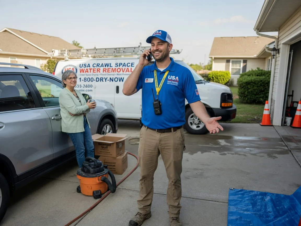 Crawl Space Water Removal Gary, TX FAQs
